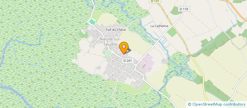 localisation de l'entreprise MONSIEUR JEAN-CLAUDE VINCENS  NIEULLE-SUR-SEUDRE