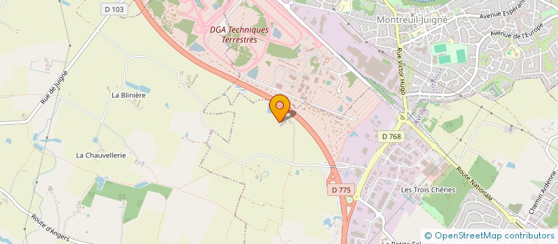 localisation de l'entreprise MONSIEUR JEAN-CLAUDE VINCENT à AVRILLE