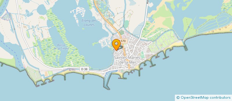 localisation de l'entreprise MONSIEUR JEAN-CLAUDE VIOLET  SAINTES-MARIES-DE-LA-MER