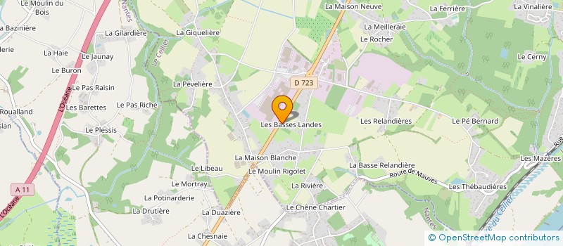 localisation de l'entreprise MONSIEUR JEAN-CLAUDE VOGEL  LE CELLIER