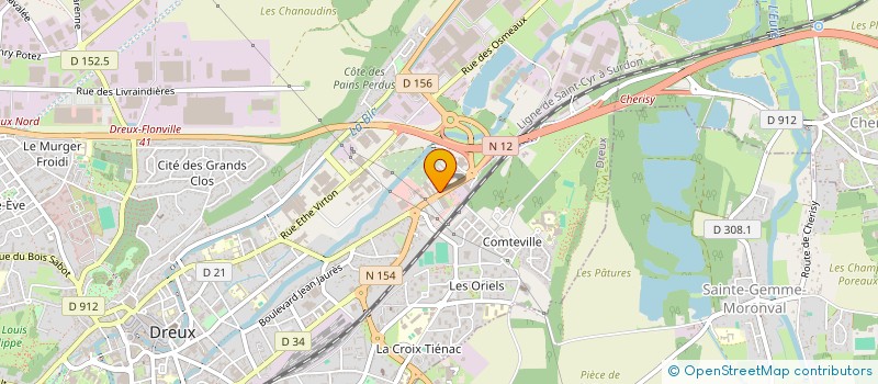 localisation de l'entreprise MONSIEUR JEAN-CLAUDE WILLOQUET à DREUX
