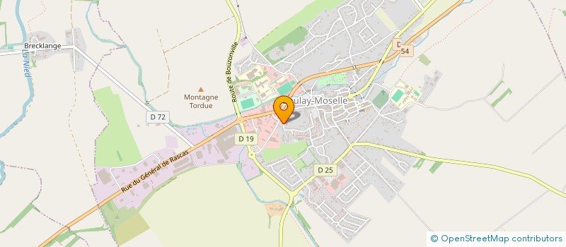 localisation de l'entreprise MONSIEUR JEAN CLAUSS à BOULAY-MOSELLE