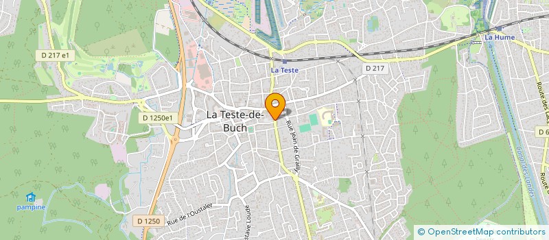localisation de l'entreprise MONSIEUR JEAN CLAVEAU à LA TESTE DE BUCH