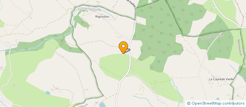 localisation de l'entreprise MONSIEUR JEAN CLAVEL  LABASTIDE-DE-PENNE