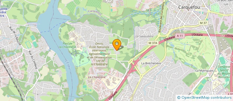 localisation de l'entreprise MONSIEUR JEAN CLAVELLOUX  NANTES