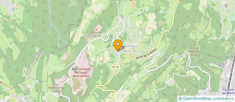 localisation de l'entreprise MONSIEUR JEAN CLAVERIE à POLEYMIEUX-AU-MONT-D'OR