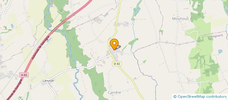 localisation de l'entreprise MONSIEUR JEAN CLAVERIE  LOMBIA