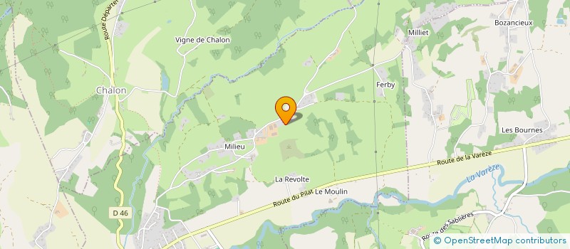 localisation de l'entreprise MONSIEUR JEAN CLECHET  MONSTEROUX-MILIEU