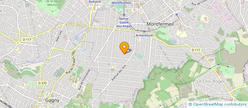 localisation de l'entreprise MONSIEUR JEAN CLEMENT à MONTFERMEIL