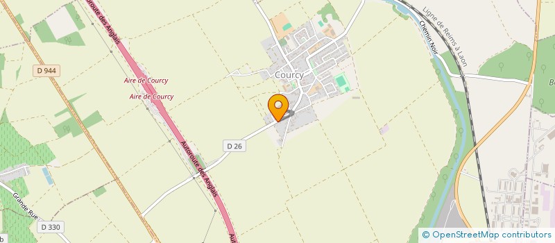 localisation de l'entreprise MONSIEUR JEAN CLEMENT  COURCY