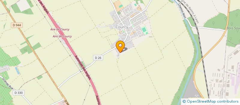 localisation de l'entreprise MONSIEUR JEAN CLEMENT  COURCY