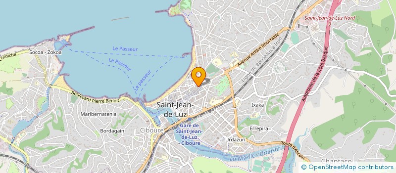 localisation de l'entreprise MONSIEUR JEAN CLEMENTE à SAINT-JEAN-DE-LUZ