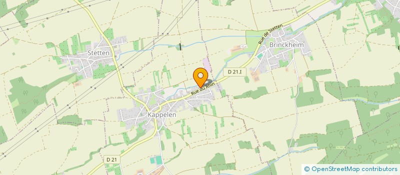 localisation de l'entreprise MONSIEUR JEAN CLEMENTZ  KAPPELEN