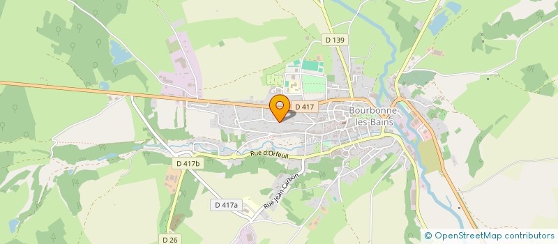 localisation de l'entreprise MONSIEUR JEAN CLER à BOURBONNE-LES-BAINS