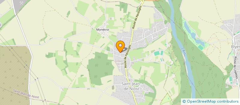 localisation de l'entreprise MONSIEUR JEAN CLERC  SAINT-JEAN-DE-NIOST