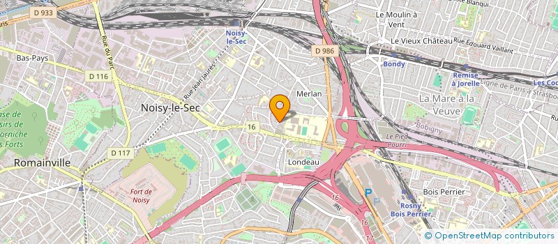 localisation de l'entreprise MONSIEUR JEAN CLEUET à NOISY-LE-SEC