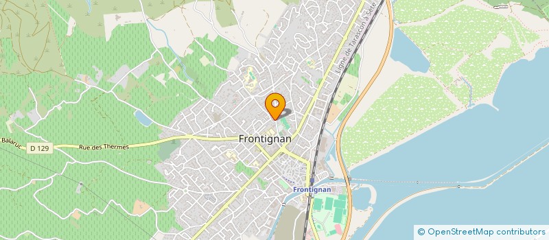 localisation de l'entreprise MONSIEUR JEAN CLOT à FRONTIGNAN