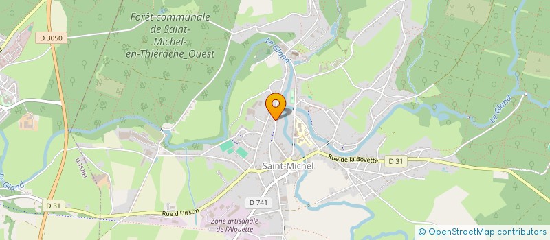 localisation de l'entreprise MONSIEUR JEAN CLUYSEN à SAINT-MICHEL