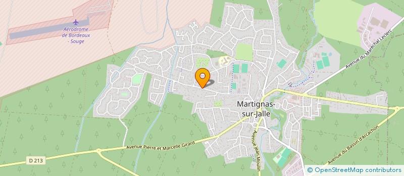 localisation de l'entreprise MONSIEUR JEAN CLUZEL à MARTIGNAS-SUR-JALLE