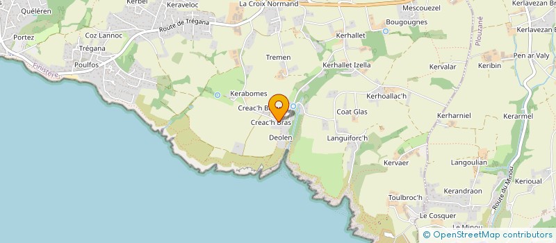 localisation de l'entreprise MONSIEUR JEAN COAT à LOCMARIA-PLOUZANE