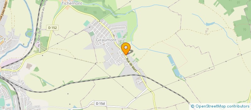 localisation de l'entreprise MONSIEUR JEAN CODEN  GIRAUMONT