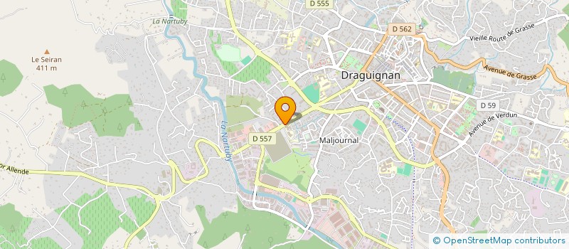 localisation de l'entreprise MONSIEUR JEAN CODOUL  DRAGUIGNAN