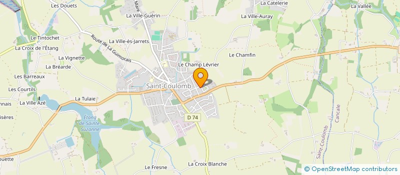 localisation de l'entreprise MONSIEUR JEAN COEURU  SAINT-COULOMB