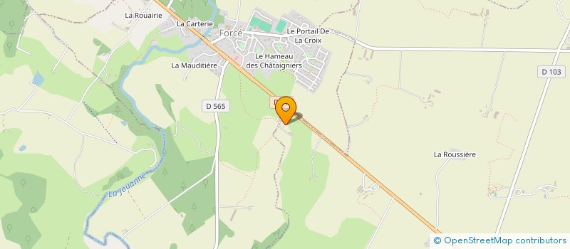 localisation de l'entreprise MONSIEUR JEAN COGNEC  PARNE-SUR-ROC