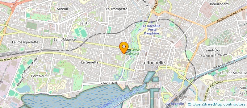 localisation de l'entreprise MONSIEUR JEAN COGNEE  LA ROCHELLE