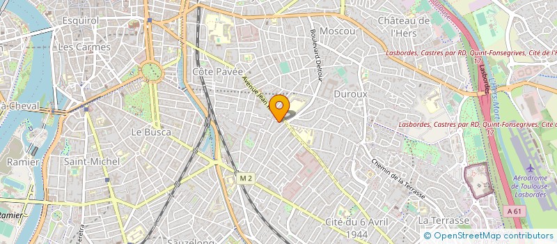 localisation de l'entreprise MONSIEUR JEAN COHEN à TOULOUSE