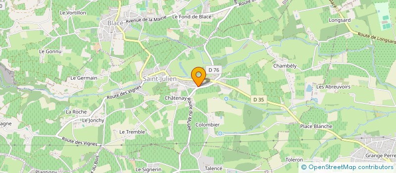 localisation de l'entreprise MONSIEUR JEAN COHENDET  COGNY