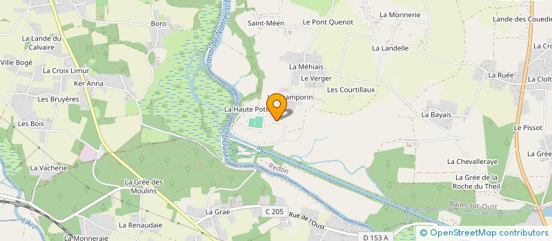 localisation de l'entreprise MONSIEUR JEAN COICADAN  BAINS-SUR-OUST
