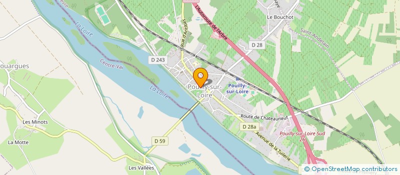 localisation de l'entreprise MONSIEUR JEAN COINTAT à POUILLY-SUR-LOIRE