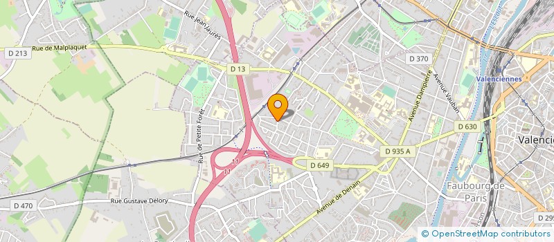 localisation de l'entreprise MONSIEUR JEAN COLBEAU  VALENCIENNES