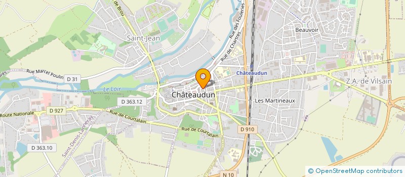 localisation de l'entreprise MONSIEUR JEAN COLIN à CHATEAUDUN