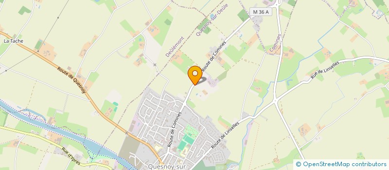 localisation de l'entreprise MONSIEUR JEAN COLIN à QUESNOY-SUR-DEULE