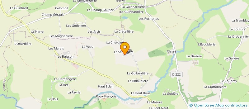 localisation de l'entreprise MONSIEUR JEAN COLIN à SAINT-GERMAIN-DE-COULAMER
