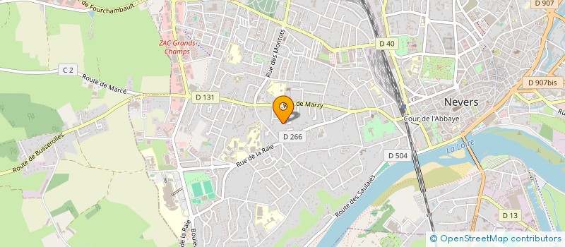 localisation de l'entreprise MONSIEUR JEAN COLIN à NEVERS