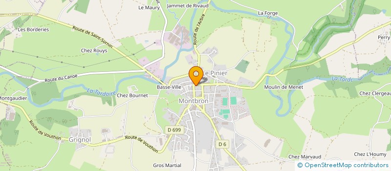 localisation de l'entreprise MONSIEUR JEAN COLINO  MONTBRON