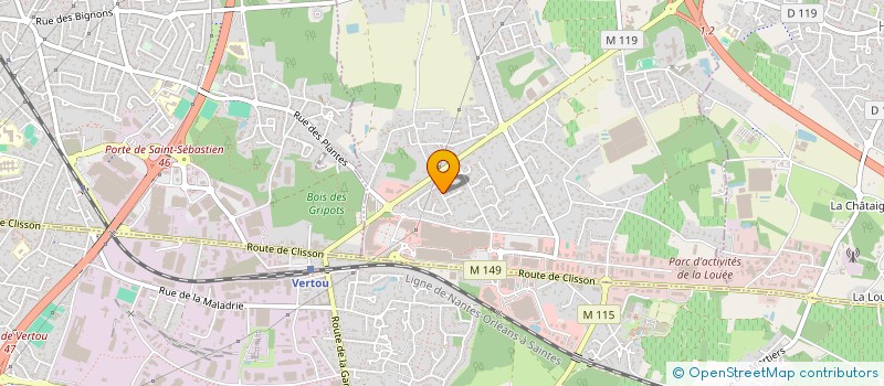 localisation de l'entreprise MONSIEUR JEAN COLLARD à BASSE-GOULAINE