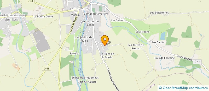 localisation de l'entreprise MONSIEUR JEAN COLLARD à CHATILLON-COLIGNY
