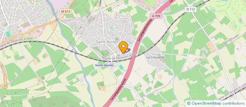 localisation de l'entreprise MONSIEUR JEAN COLLELL à SAINT-AUNES