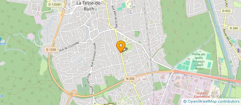 localisation de l'entreprise MONSIEUR JEAN COLLET à LA TESTE-DE-BUCH