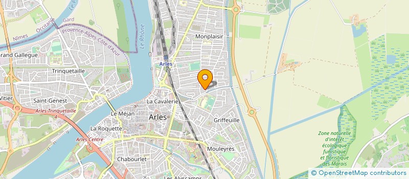localisation de l'entreprise MONSIEUR JEAN COLLEUILLE  ARLES