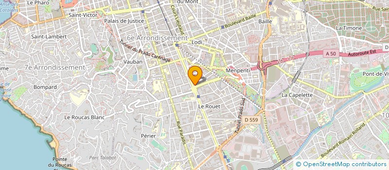 localisation de l'entreprise MONSIEUR JEAN COLLIER à MARSEILLE