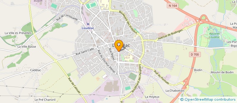 localisation de l'entreprise MONSIEUR JEAN COLLIN à LOUDEAC