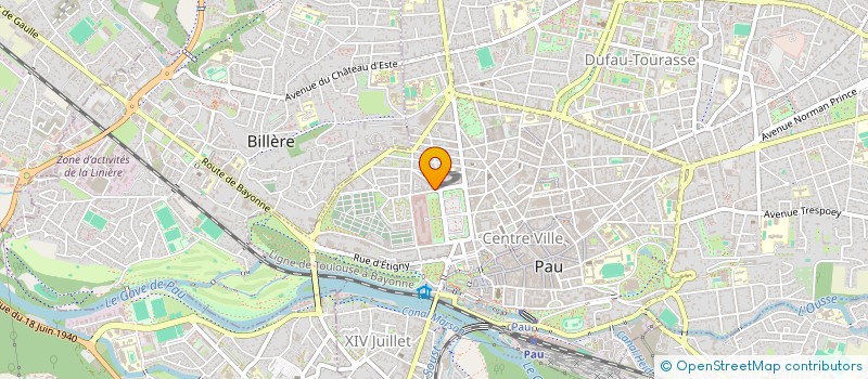 localisation de l'entreprise MONSIEUR JEAN COLLIN à PAU