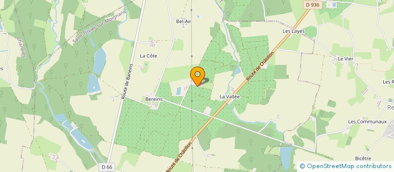 localisation de l'entreprise MONSIEUR JEAN COLLY  SAINT-TRIVIER-SUR-MOIGNANS