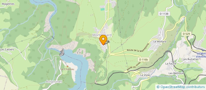 localisation de l'entreprise MONSIEUR JEAN COLONEL  LA MOTTE-SAINT-MARTIN