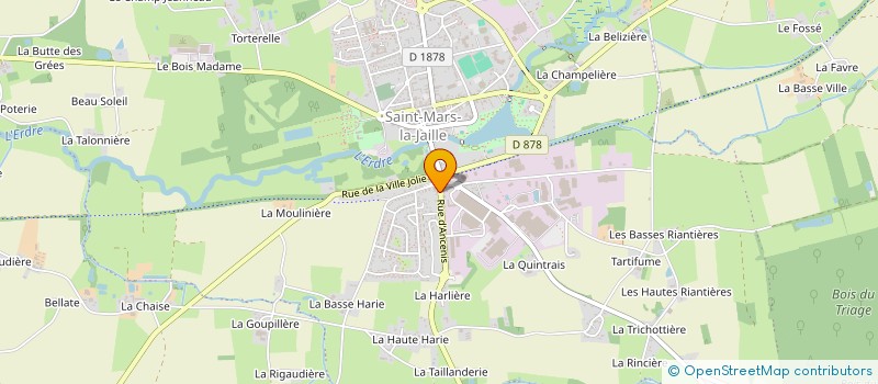 localisation de l'entreprise MONSIEUR JEAN COLOU à VALLONS-DE-L'ERDRE